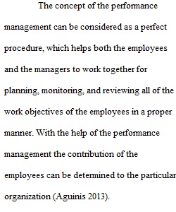 Performance Management